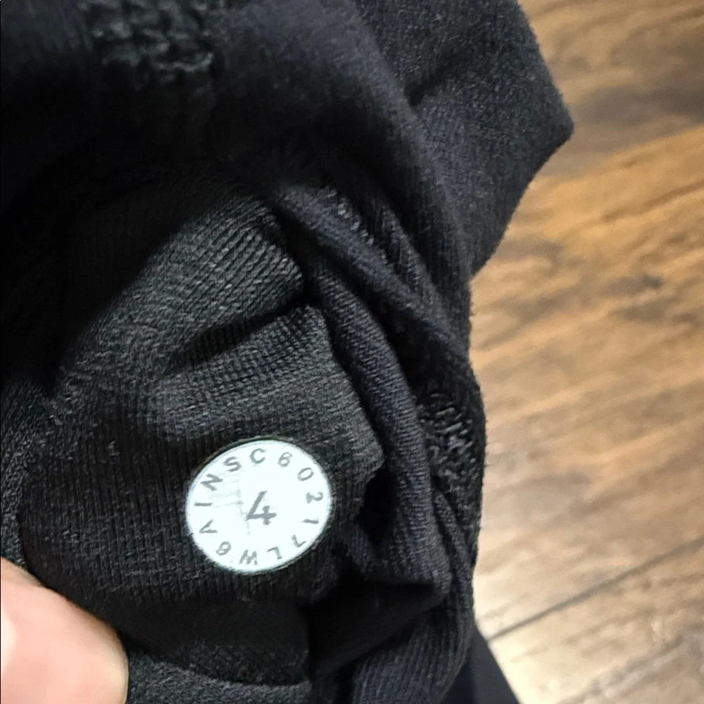 lululemon athletica Jet Black High-Waist Capris